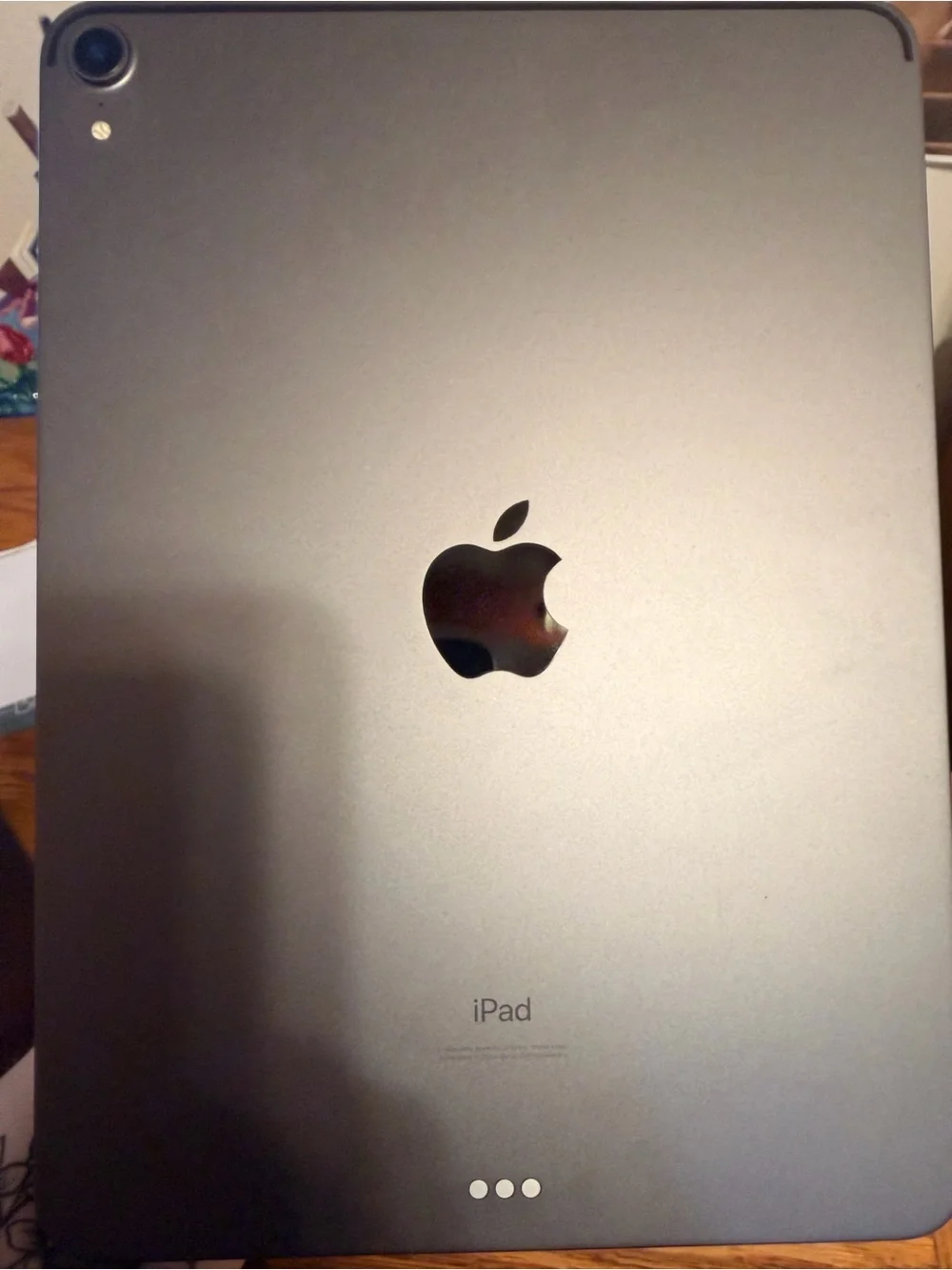 Apple Tablet in Dark Gray Metal Finish